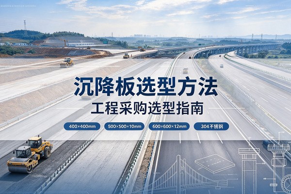 东港沉降板选择方法
