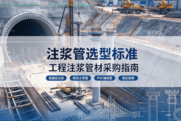 东港注浆管选型标准